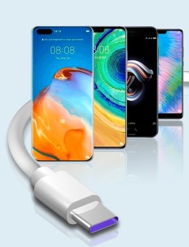 ОРИГИНАЛЬНЫЙ КАБЕЛЬ ДЛЯ HUAWEI P10 P20 P30 PRO LITE MATE 20 10 USB тип C 5A