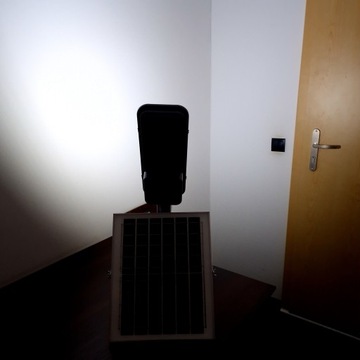 МОЩНЫЙ СОЛНЕЧНЫЙ СВЕТОДИОДНЫЙ НАСТЕННЫЙ СВЕТИЛЬНИК УЛИЧНЫЙ ДИСТАНЦИОННЫЙ IP65 7000K COB САД