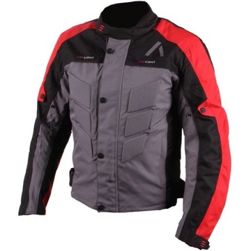 Kurtka motocyklowa ADRENALINE PYRAMID czerwona 2.0 PPE 3XL