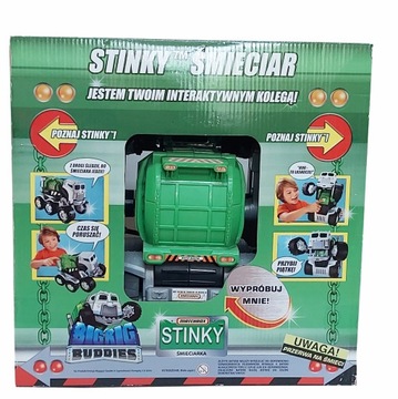 Автомобиль Мусоровоз Спичечный коробок Стинки, интерактивный приятель.