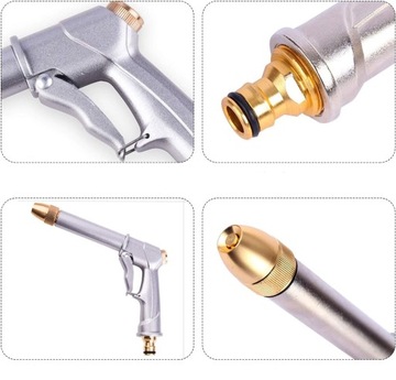 PISTOLET WĘŻA OGRODOWEGO DO MYCIA CIŚNIENIOWEGO Z REGULACJĄ PRZEPŁYWU WODY