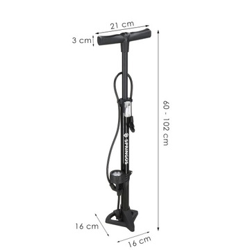 НАПОЛЬНЫЙ ВЕЛОСИПЕД С ШАРИКОВЫМ МАНОМЕТРОМ, ПРОЧНЫЙ РУЧНОЙ ВЕЛОСИПЕД