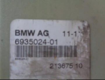 BMW F07 F10 F11 F12 F13 MODUL ZESILOVAČ ANTÉNY