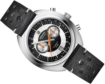 ZEGAREK MĘSKI ATLANTIC TIMEROY CS SZWAJCARSKI CHRONO DATA SZAFIR NA PASKU