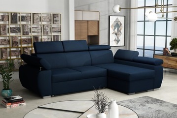 BOSTON I narożnik rozkładany sprężyna spanie sofa