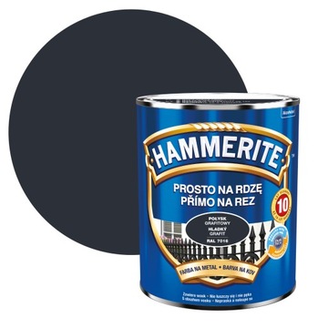 HAMMERITE NA RDZĘ 0,7L GRAFIT POŁYSK