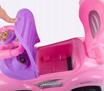 ДЕТСКАЯ АВТОКАТКА 3в1 DELUXE НА ИГРАЮЩИХ ХОДУНКАХ-ПУШЕРЕ