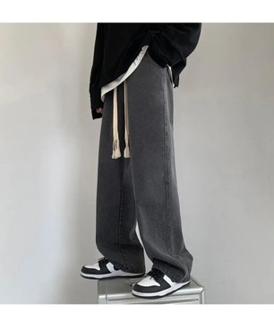 Wide Leg Cargo Pants 2023 Streetwear Baggy Jeans N