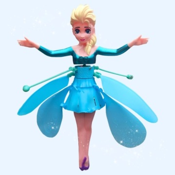 ELSA лялька WRÓŻKA літаюча керована долонею LED USB