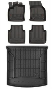 Set 3D gumové rohože Škoda Kodiaq od roku 2016 5 osob