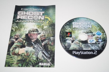 Gra GHOST RECON JUNGLE STORM PlayStation 2 (PS2)