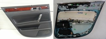 VW PHAETON 04 R TAPICERKA DRZWI LEWY TYŁ KOMPLETNY