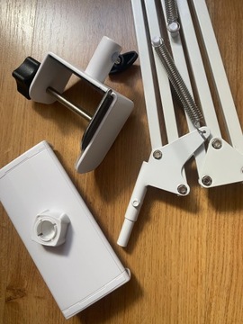 РЕГУЛИРУЕМЫЙ держатель для планшета и телефона от 4,5 до 12,9 дюймов SWIVEL, белый