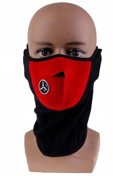 MASKA NEOPRENOWA TERMOAKTYWNA CZERWONA