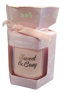 Świeczka zapachowa w szkle 200g Sweet cozy