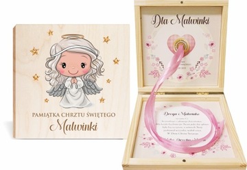 Pudełko na pieniądze prezent na CHRZEST C4