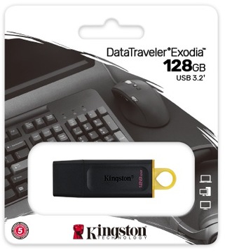 KINGSTON PENDRIVE PAMIĘĆ DTX USB 3.0 128 GB