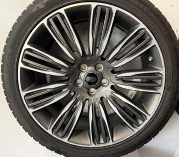 КОЛЕСА RANGE ROVER SPORT VOGUE ДИСКИ НОВЫЕ 22 ДЮЙМА + НОВЫЕ ЗИМНИЕ ШИНЫ ОРИГИНАЛЬНЫЕ