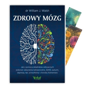 Zdrowy mózg. dr William J. Walsh + ZAKŁADKA DO KSIĄŻKI GRATIS
