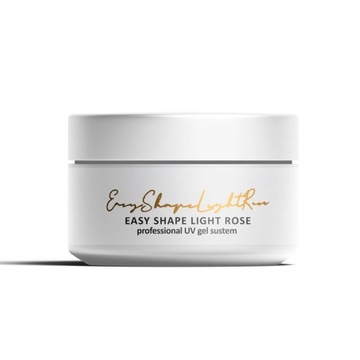 Гель для наращивания Indigo легкая форма Light Rose 15мл
