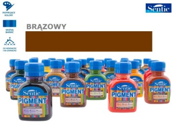 PIGMENT DO FARB EMALII EMULSJI 80 ml BRĄZOWY