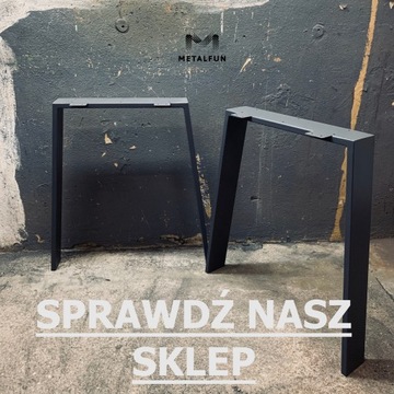 Noga metalowa Stelaż pod blat Trapez stół METALFUN