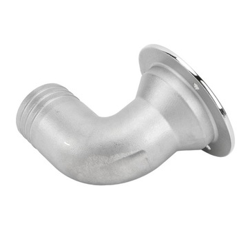 Слив через колено шлюпочной палубы под углом 90 градусов. Слив через разделенную палубу XN.