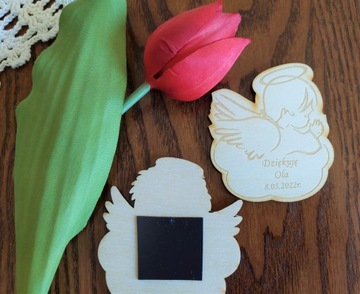 10x СПАСИБО ГОСТЯМ МАГНИТ НА КРЕЩЕНИЕ