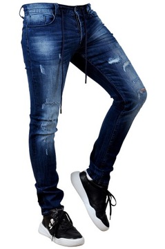 MP005 r. XL Jeansy MĘSKIE MODNE SLIM FIT