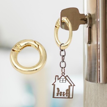 Карабиновые защелки округлой цинковой сплав