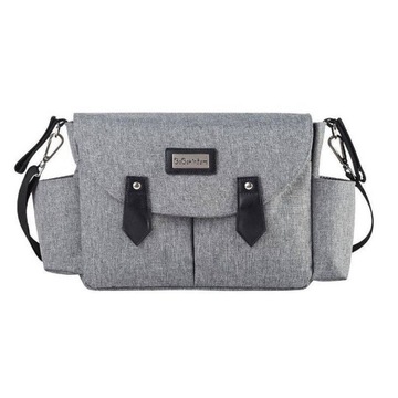 Torba do wózka Petite&Mars Sara Grey Black