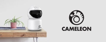 Поворотная электронная радионяня с камерой реального времени и микрофоном Wi-Fi FullHD