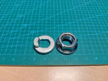 Гайка болта переднего колеса для M356, 1S/Pro2