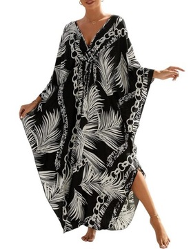 Bsubseach Plus Size Kaftan PlażowyTunika Plaż