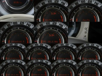 Fiat 500 II Seria 1 1.2 69KM 2014 Fiat 500 1.2 Benzyna klimatyzacja panorama gwar, zdjęcie 15