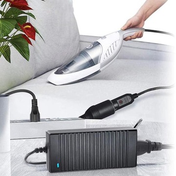 KONWERTER NAPIĘCIA 230V NA 12V ZASILACZ SAMOCHODOWY KONWERTER AC NA DC