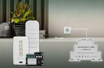 BleBox SwitchBox DIN Интеллектуальное реле WIFI