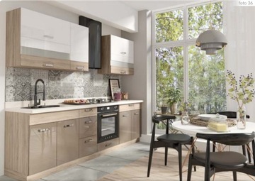 Кухня PREMIO 1 МДФ белый ДИЗАЙН НА ЗАМЕР