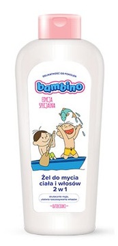 BAMBINO Żel do mycia ciała i włosów 2w1 400 ml