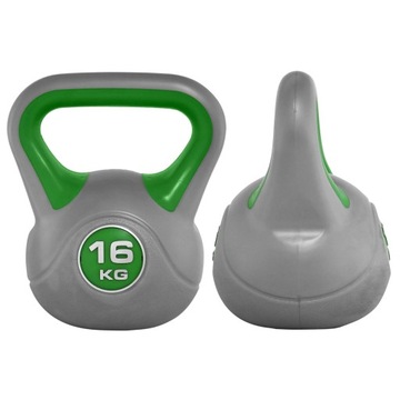 16 kg kettlebell kula kettle hantel odważnik beton