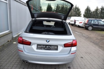 BMW Seria 5 F10-F11 Touring 520d 190KM 2014 BMW Seria 5 Head-Up Wirtual-Licznik NaviKameraSkoraPamiecPanoramaX Drive, zdjęcie 25