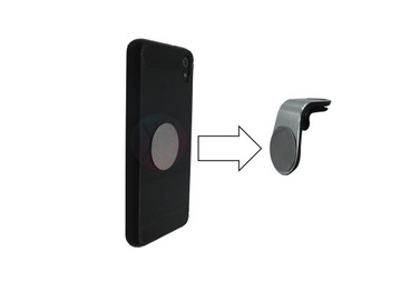 Магнитный держатель телефона, сильный, 90 градусов