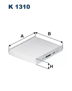 FILTRON K 1310 FILTR VENTILACE PROSTORU PASAŽÉR