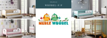 Wrobel-F3 160x80 Детская кровать с рисунком