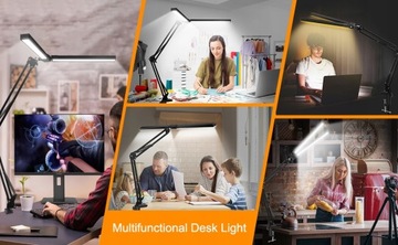 СВЕТОДИОДНАЯ НАСТОЛЬНАЯ ЛАМПА ДЛЯ РИСОВАНИЯ ДЛЯ НОЧНОЙ ШКОЛЫ 24ВТ