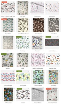 НАВУШКА JASKIEK 100% ХЛОПОК МНОГО УЗОРОВ 40Х70СМ