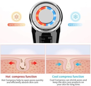 Массажер для лица, ультразвуковой электрический ANLAN