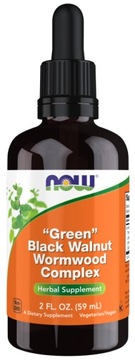 NOW BLACK WALNUT 60ML EKSTRAKT ORZECH CZARNY CANDIDA PASOŻYTY