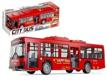 Автобус 1:24 світло, звук 28x7,5x4 см