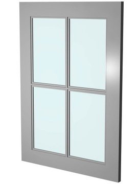 Front Lakierowany MDF 19 do IKEA BESTA Drzwi 2 x 30x64 Mat wzór J7A